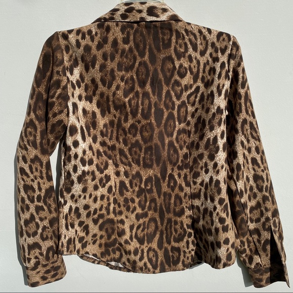 Harmony & Vine Long Sleeve Leopard Print A172 - Picture 2 of 6